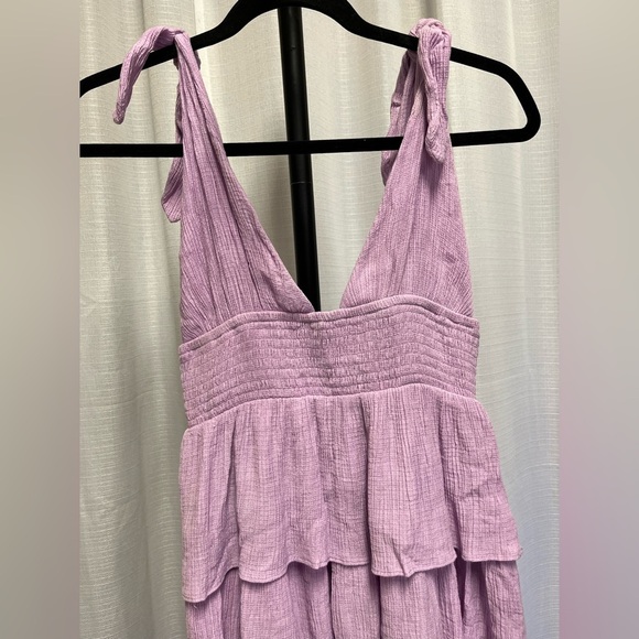 Lovers and Friends Brielle Mini Dress in Lavender Purple Revolve | size Small - Picture 2 of 9